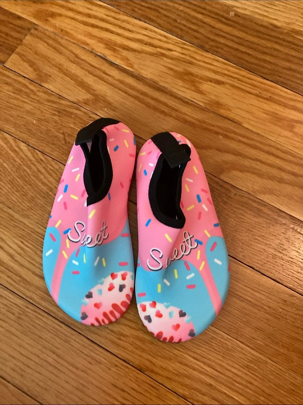 Skechers Kids Pink & Blue 'Sweet' Slip-On Water Shoes